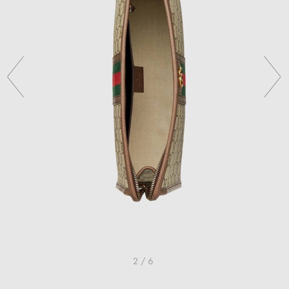 Gucci pochette. Ophidia gg toiletry case - Picture 3 of 3